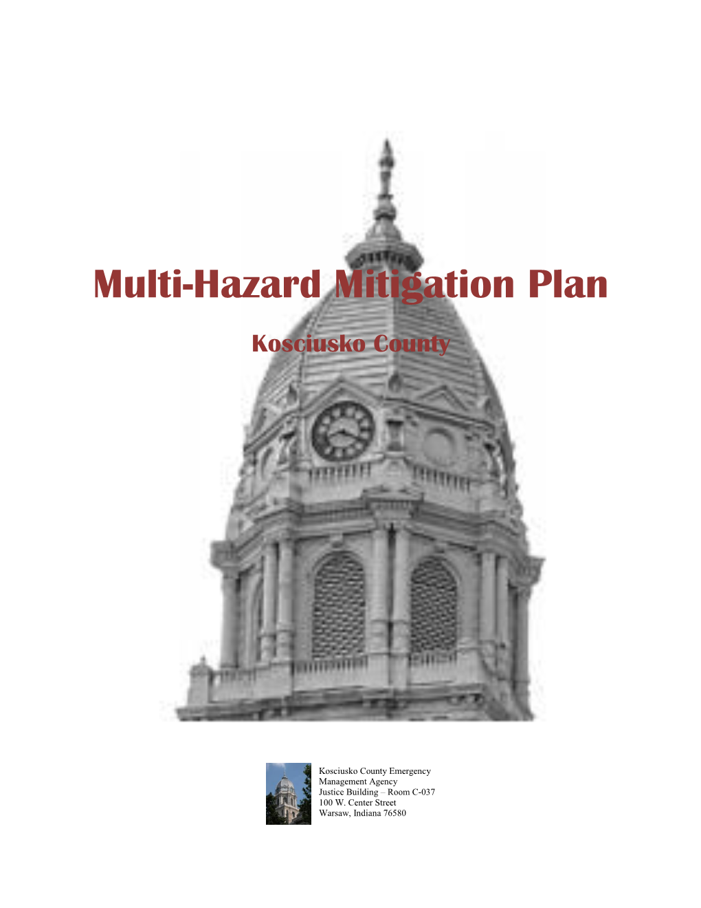 Multi-Hazard Mitigation Plan