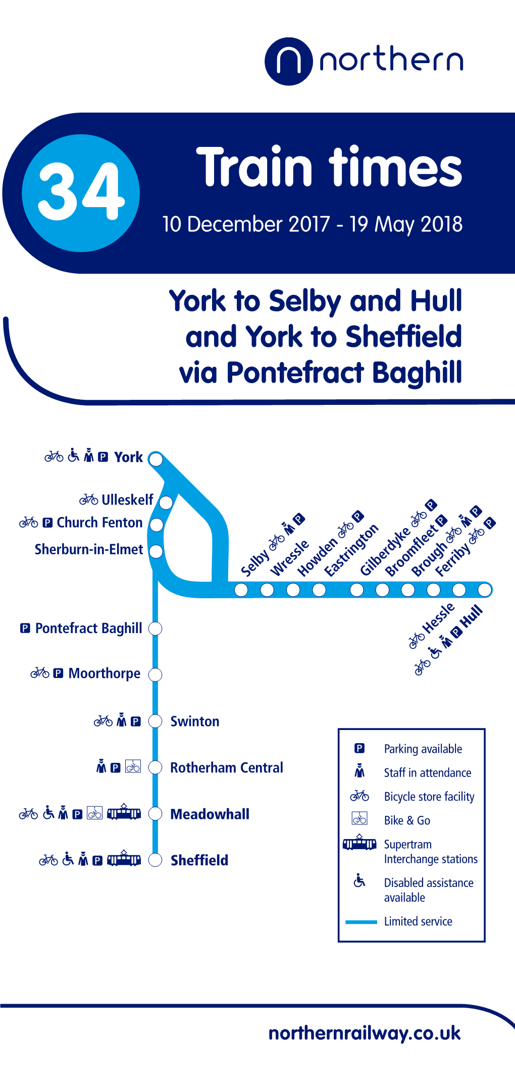 Train Times 33 21 May – 1 October 2017 Online Mobile App Ticket Machine Ticket Office