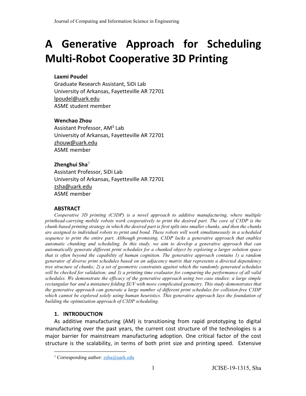 A Generative Approach for Scheduling Multi-Robot Cooperative 3D Printing