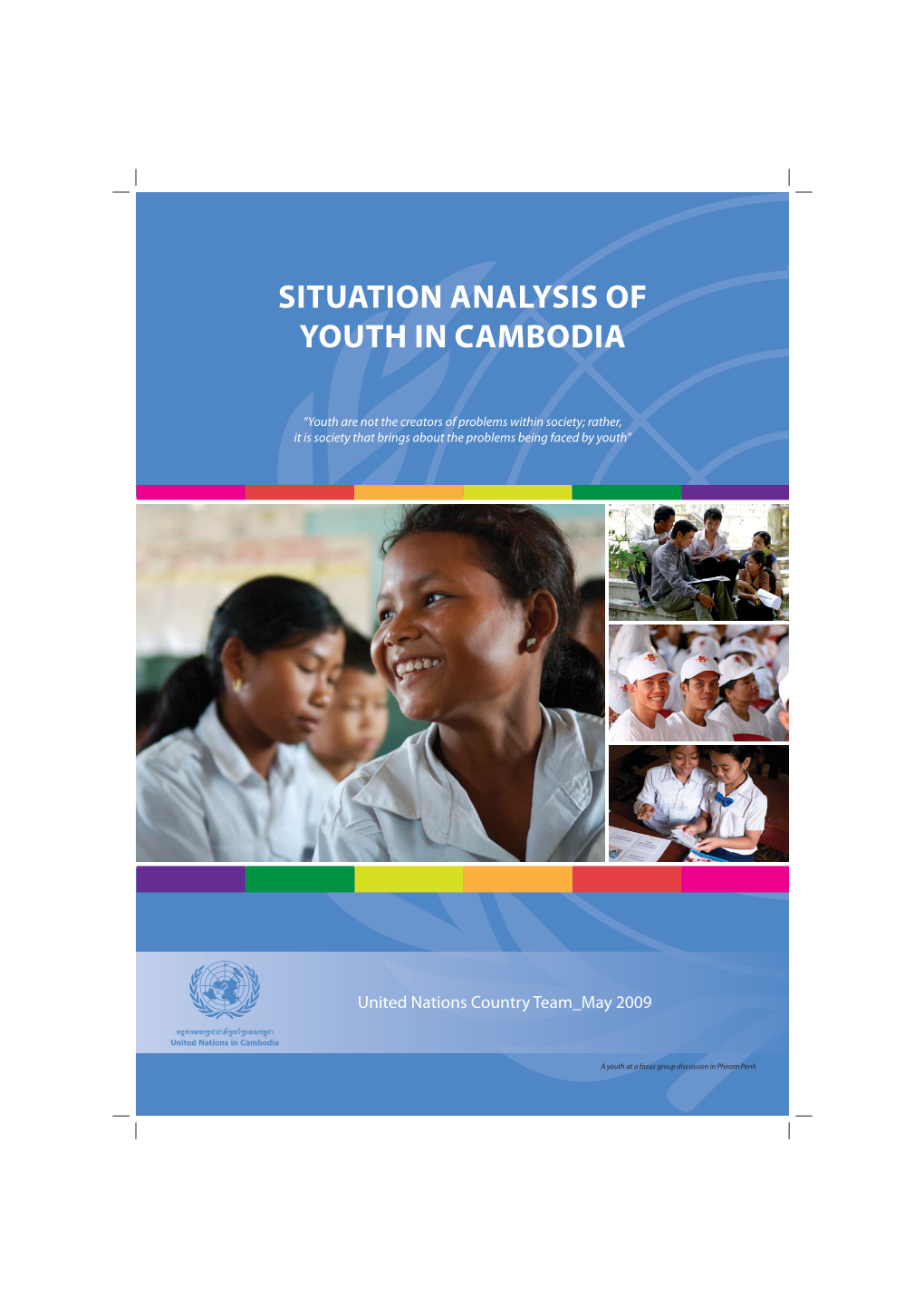 Situation Analysis for Youth in Cambodia