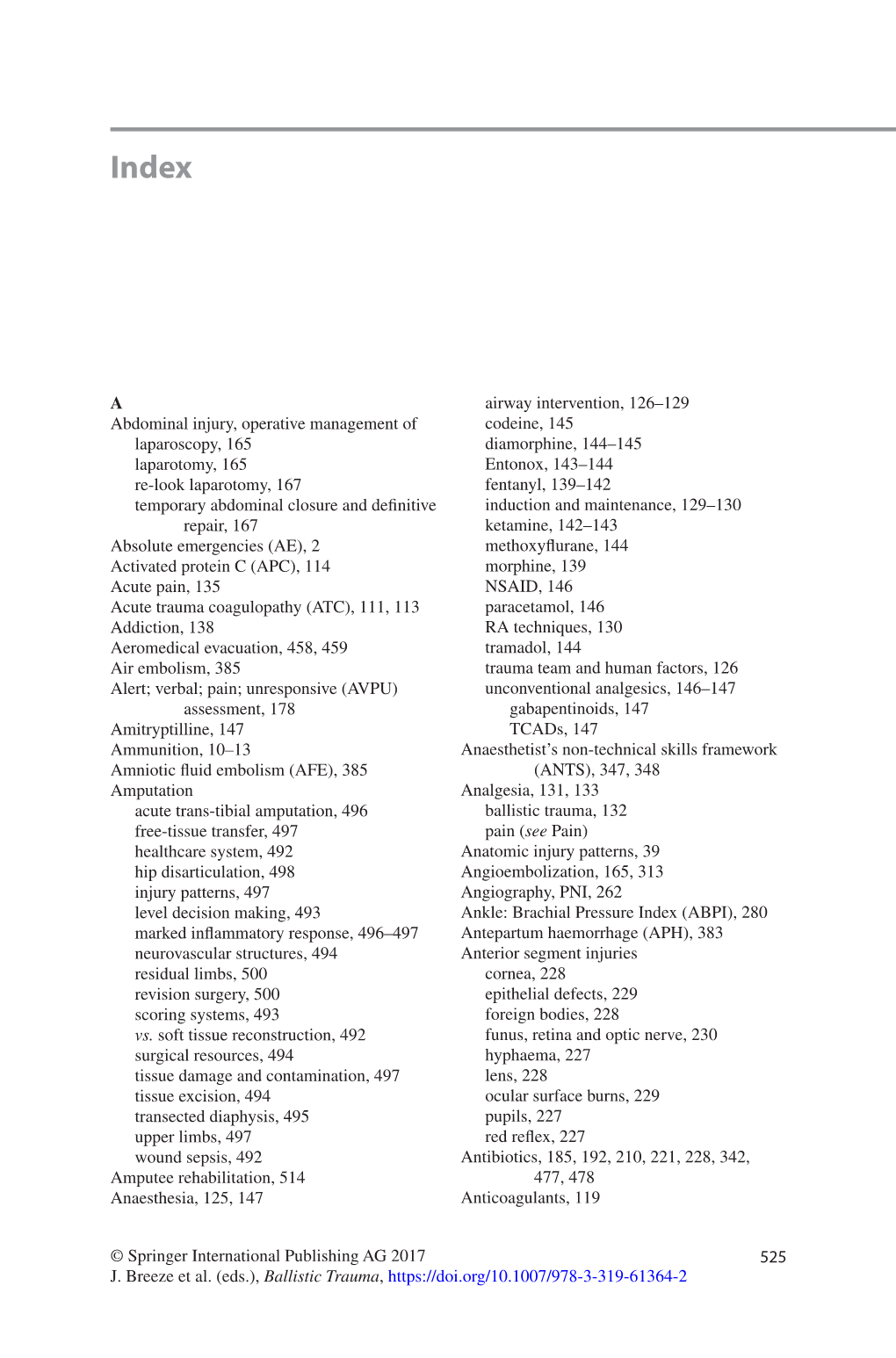 525 © Springer International Publishing AG 2017 J. Breeze Et Al