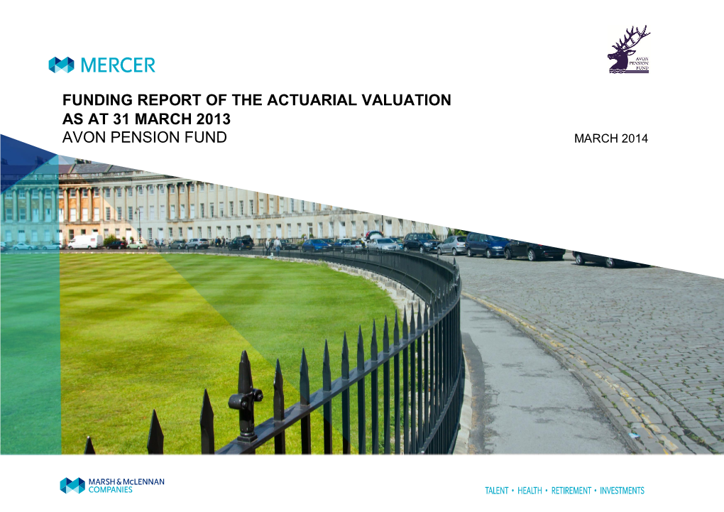 Actuarial Valuation Report
