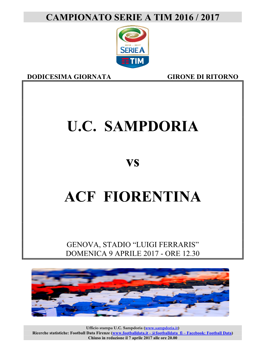 Sampdoria-Fiorentina