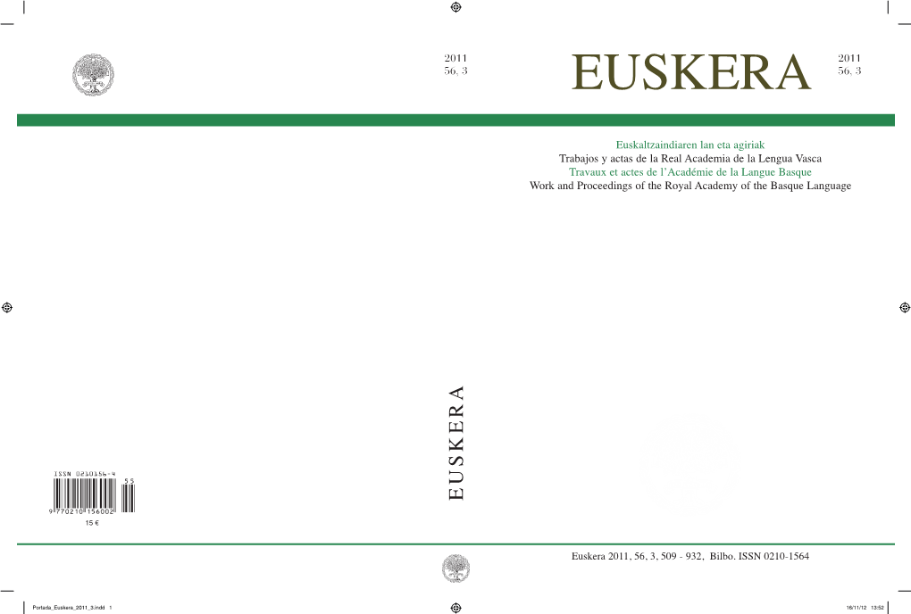 Euskera 56, 3