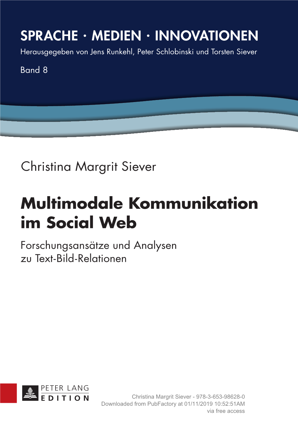 Multimodale Kommunikation Im Social Web: Forschungsansätze Und