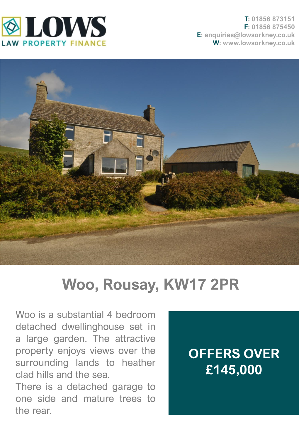 Woo, Rousay, KW17 2PR