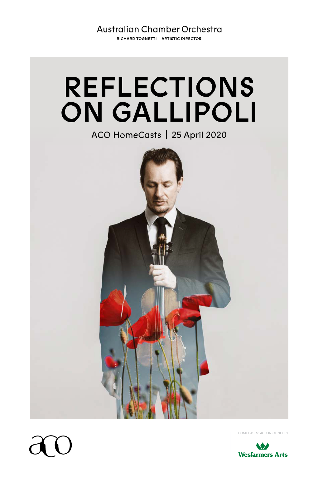 REFLECTIONS on GALLIPOLI ACO Homecasts | 25 April 2020