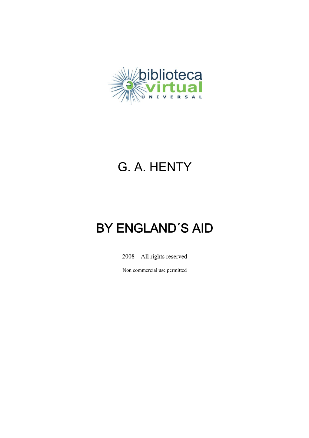 Ga Henty by England´S