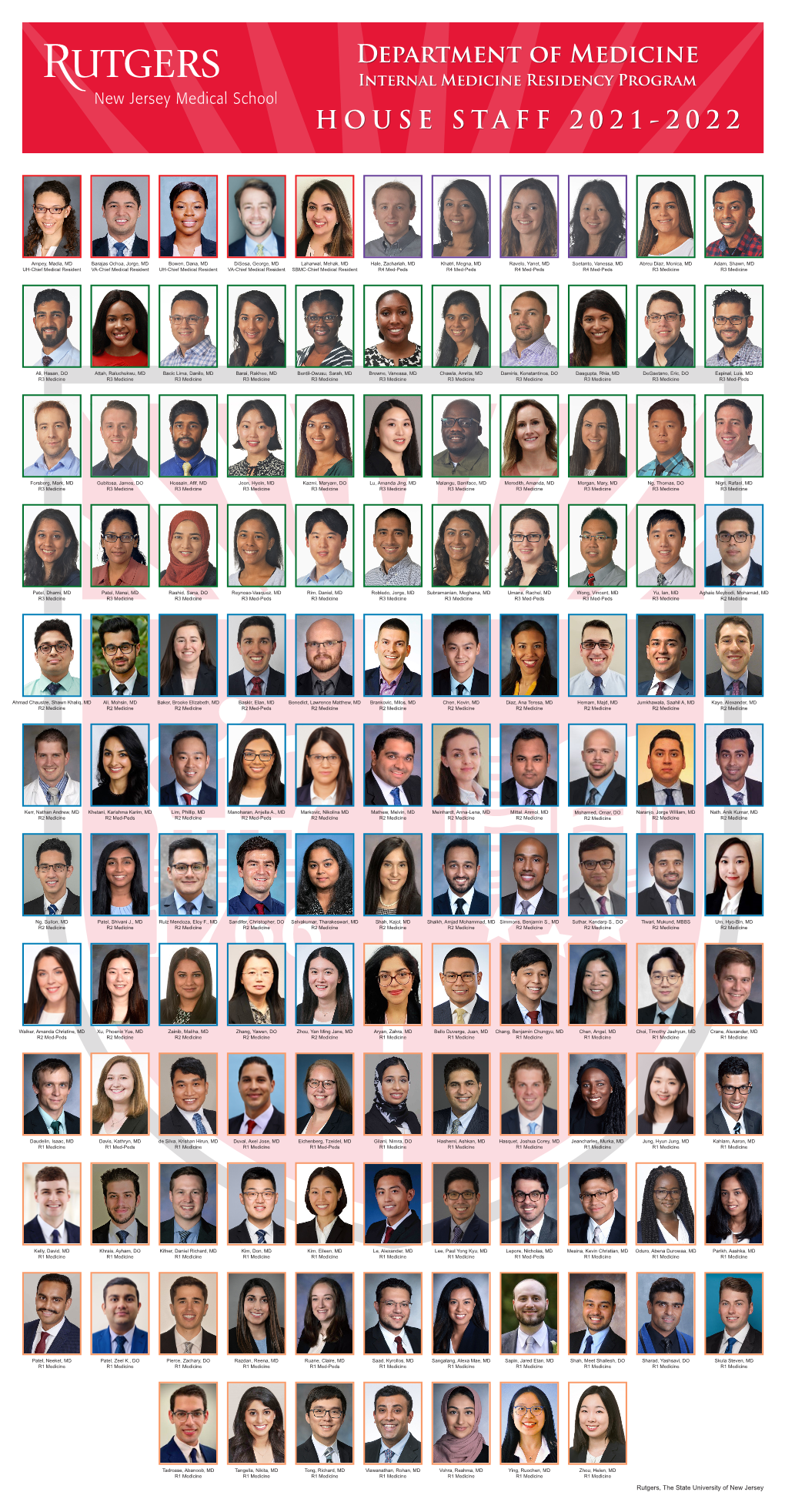 2021-2022 House Staff Poster.Pdf