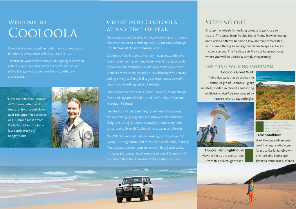 Cooloola Great Walk Great Cooloola 4 One Way