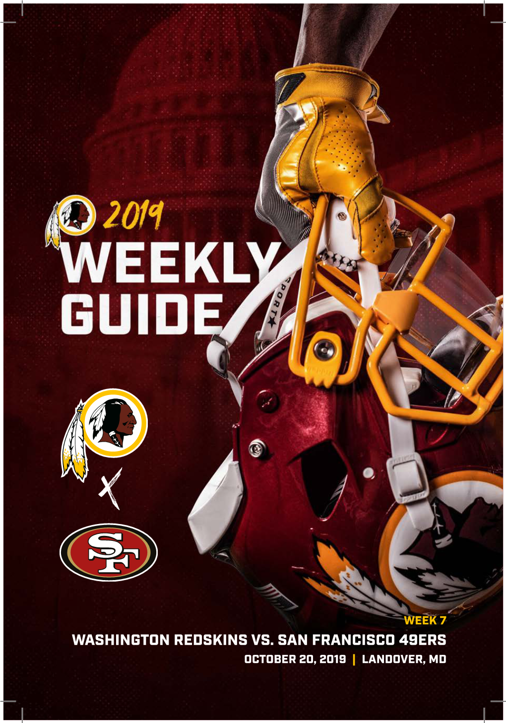 Washington Redskins Vs. San Francisco 49Ers October 20, 2019 | Landover, Md Game Release