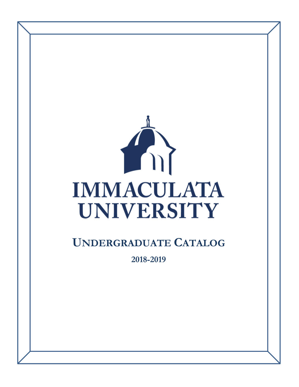 Undergraduate Catalog 2018-2019