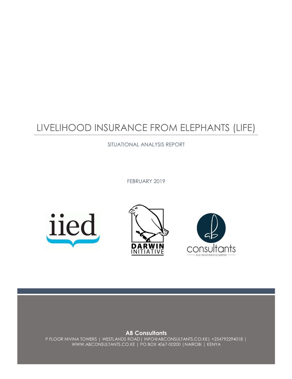 Livelihood Insurance from Elephants (Life)