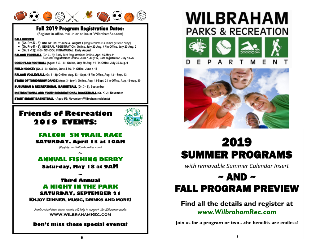 Summer Programs