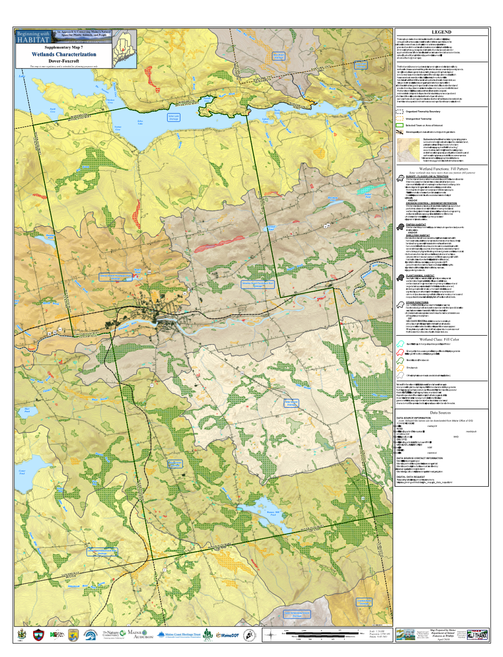 Sebec Lake M T I Ha Sassociated Econom Icbenefits, Include: Floodflow Control, Sedim Entretention, Finfish L