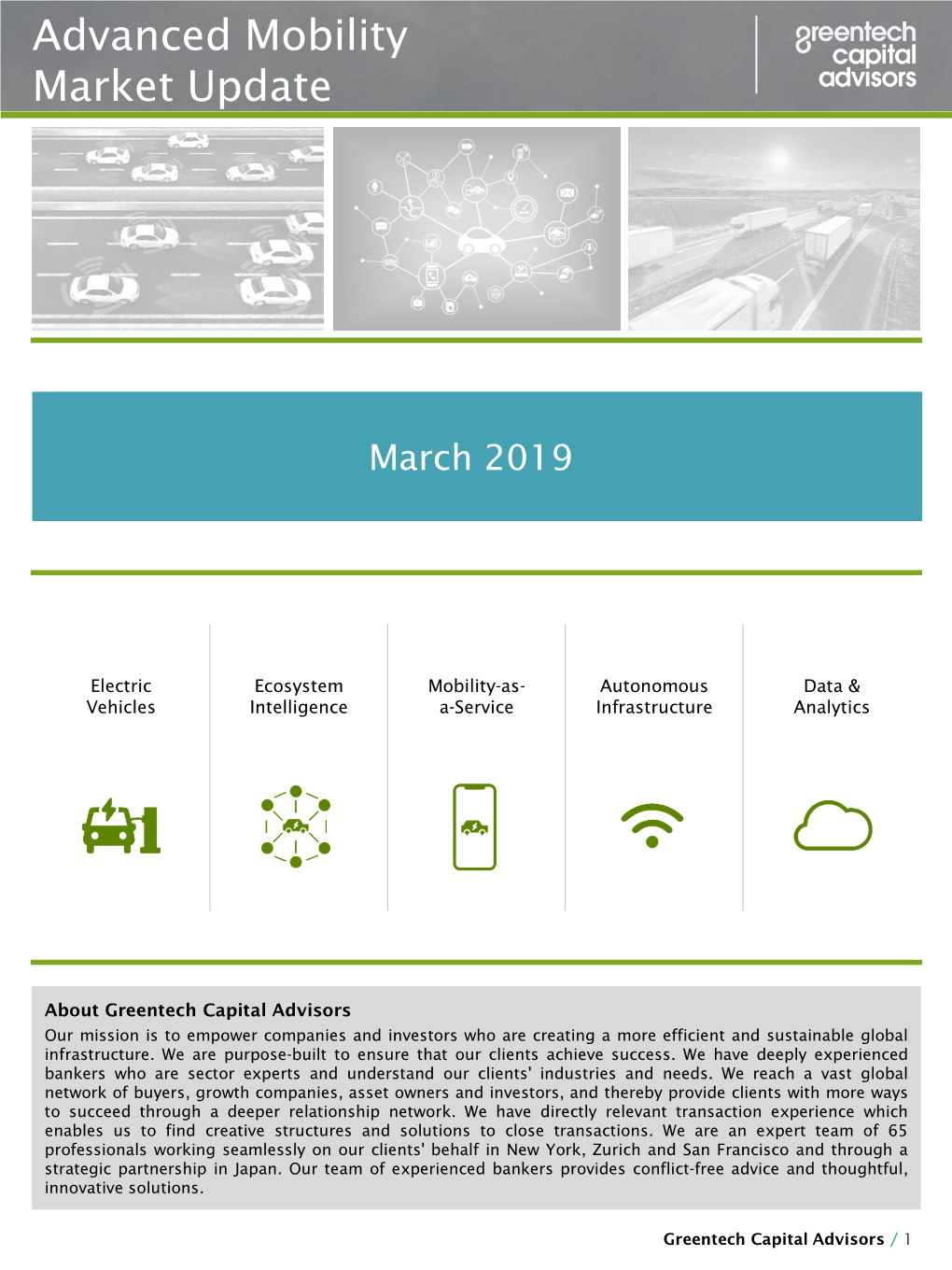 Advanced Mobility Market Update