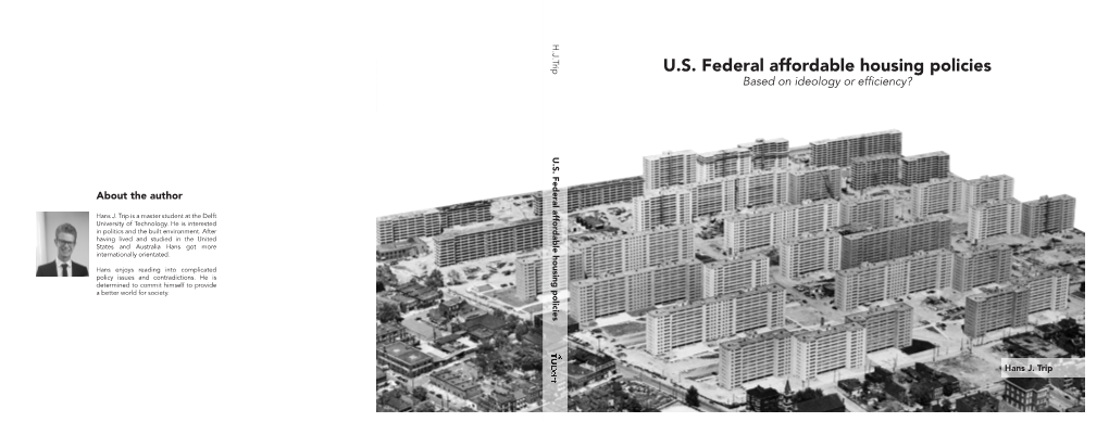 U.S. Federal Affordable Housing Policies Housing Affordable Federal U.S