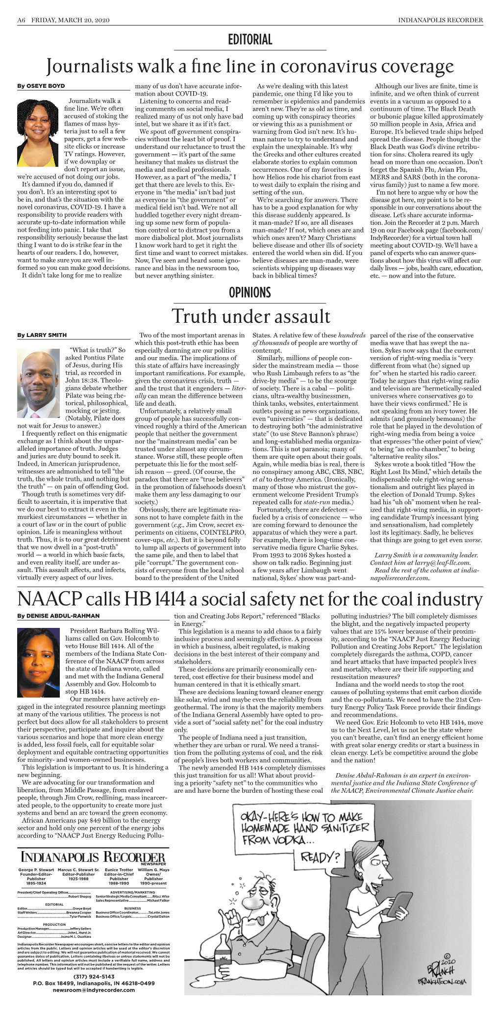 Truth Under Assault NAACP Calls HB 1414 A