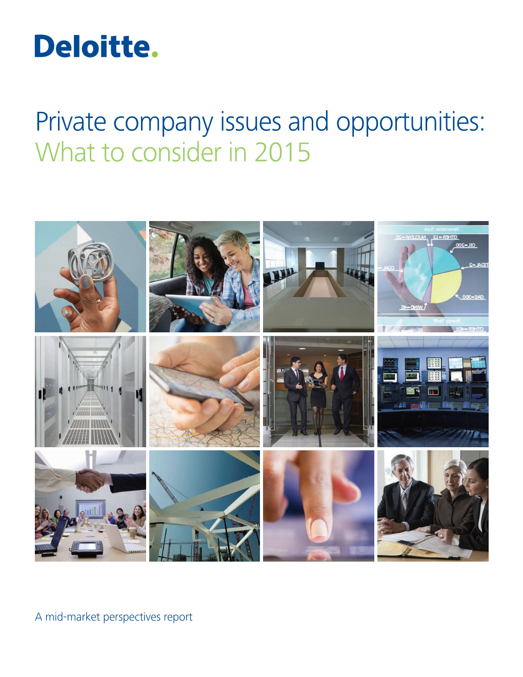 Private Company Issues and Opportunities: What to Consider in 2015
