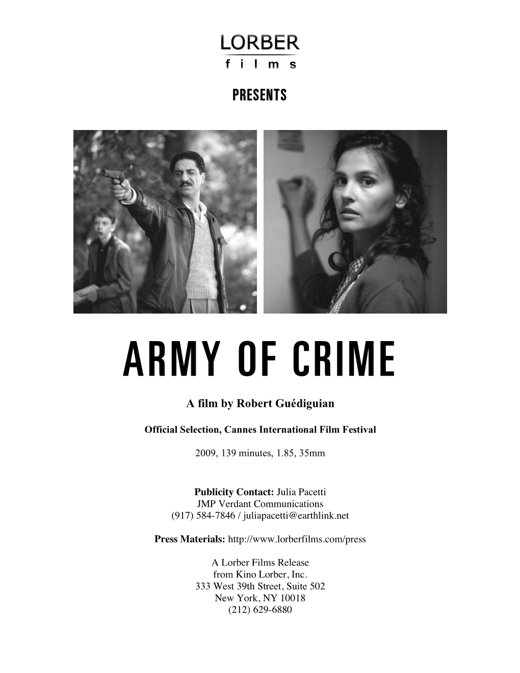 Army of Crime