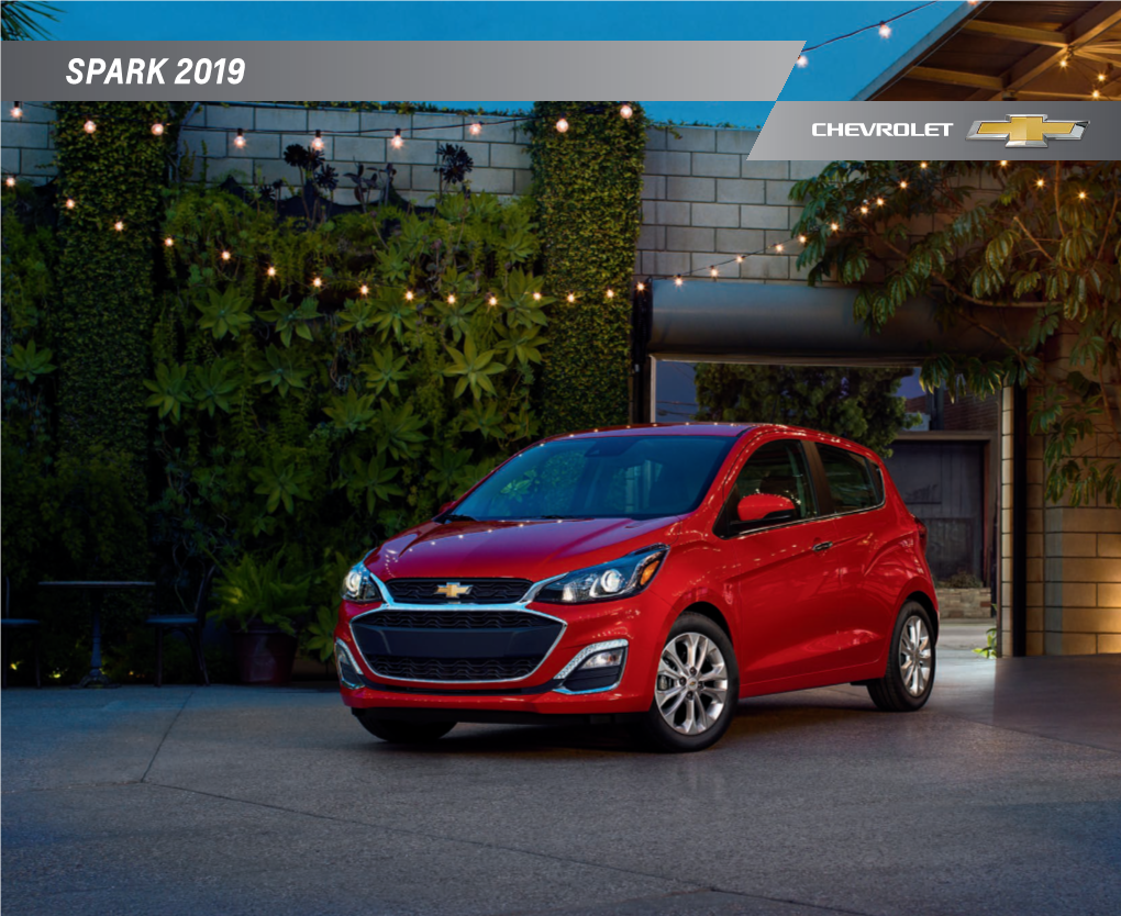 2019 Chevrolet Spark Catalog