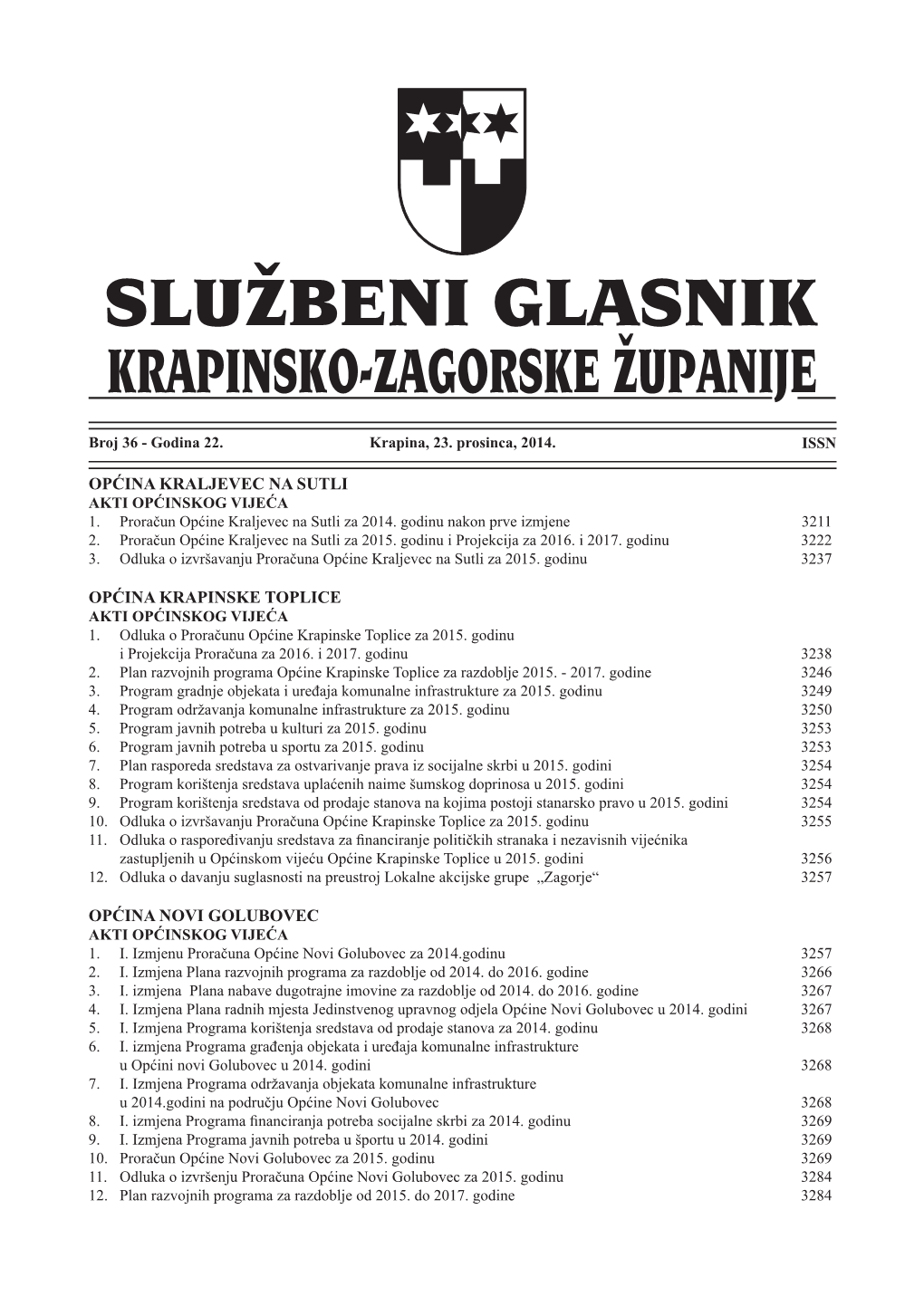 Općina Kraljevec Na Sutli Općina Krapinske Toplice