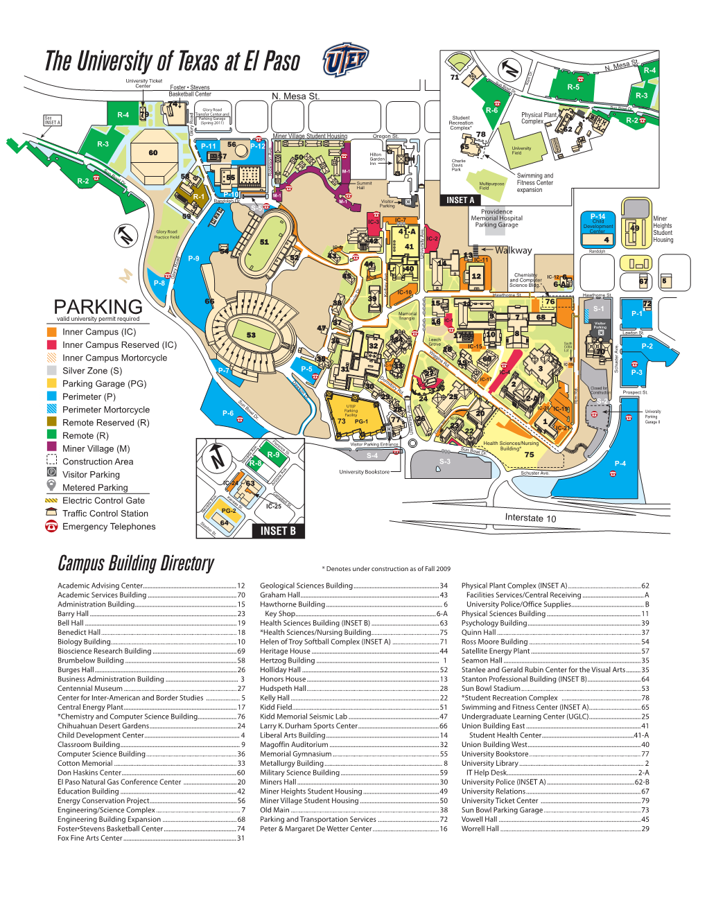 Campus Map 8-26-10