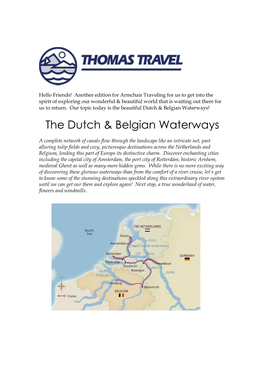 The Dutch & Belgian Waterways