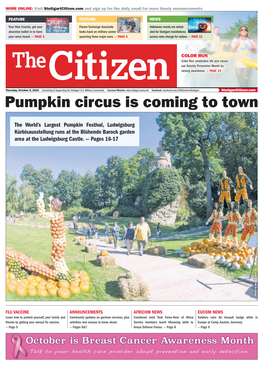Pumpkin Circus Is Coming to Town