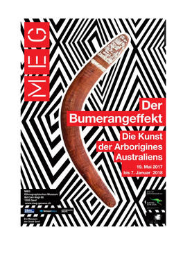 Der Bumerangeffekt. Die Kunst Der Aborigines Australiens Vom 19