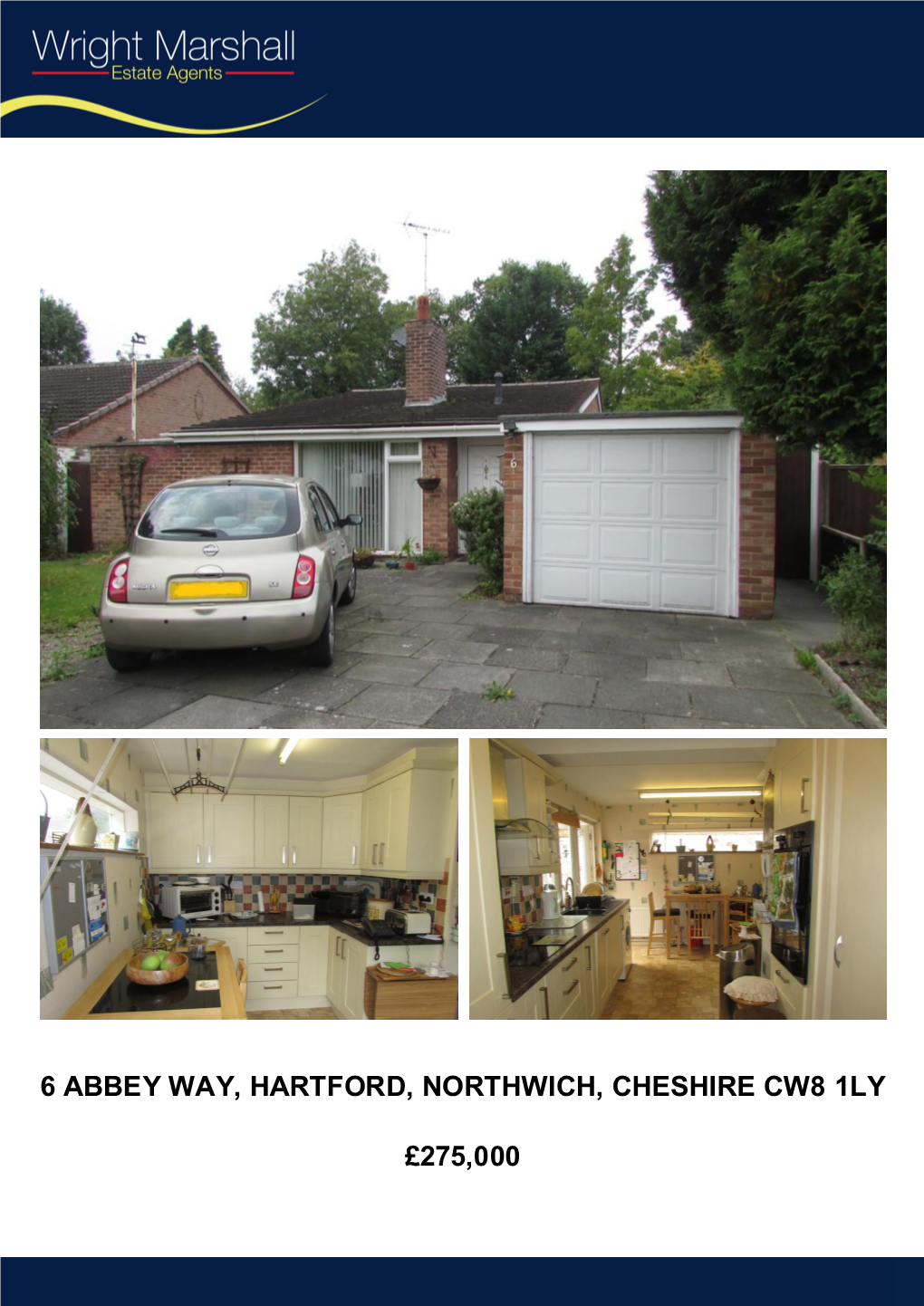 6 Abbey Way, Hartford, Northwich, Cheshire Cw8 1Ly