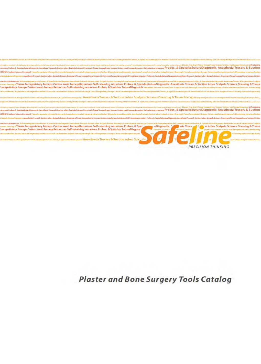 Plaster and Bone Surgery Tools Catalog