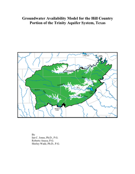 Groundwater Availability Model: Trinity Aquifer, Hill