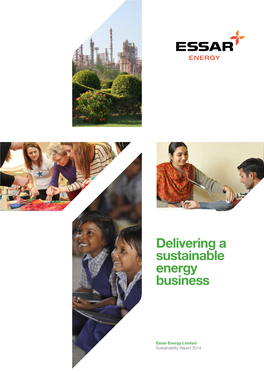 Essar Energy Sustainability Report FY 2014