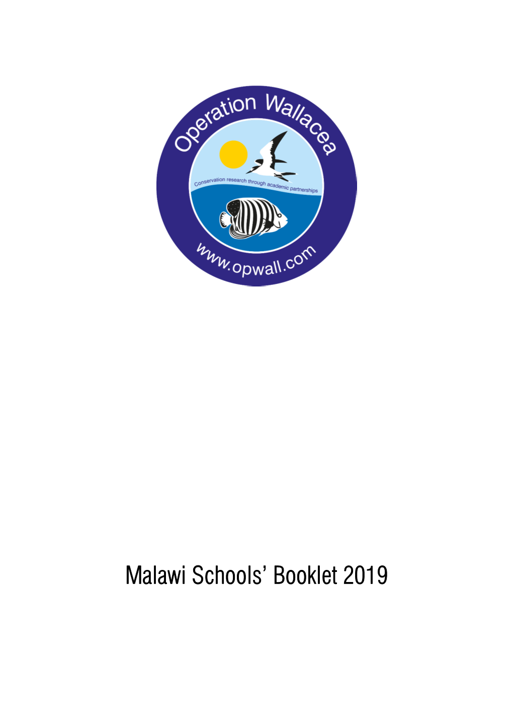 Malawi Schools' Booklet 2019