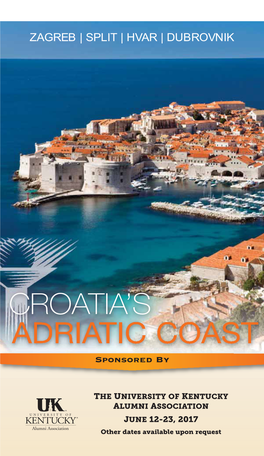 Adriatic Coast Croatia's