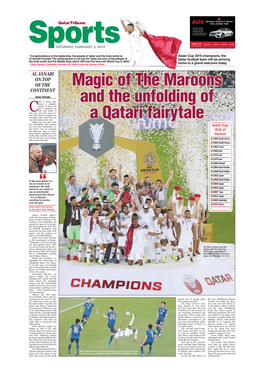 Magic of the Maroons and the Unfolding of a Qatari Fairytale