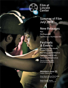 Summer of Film July 2019 Film at Lincoln Center New Releases