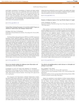 Much Higher Concentrations. Concentrations of Isoprene and Terpene Emitted from Mango and Eucalyptus Were Significantly Greater