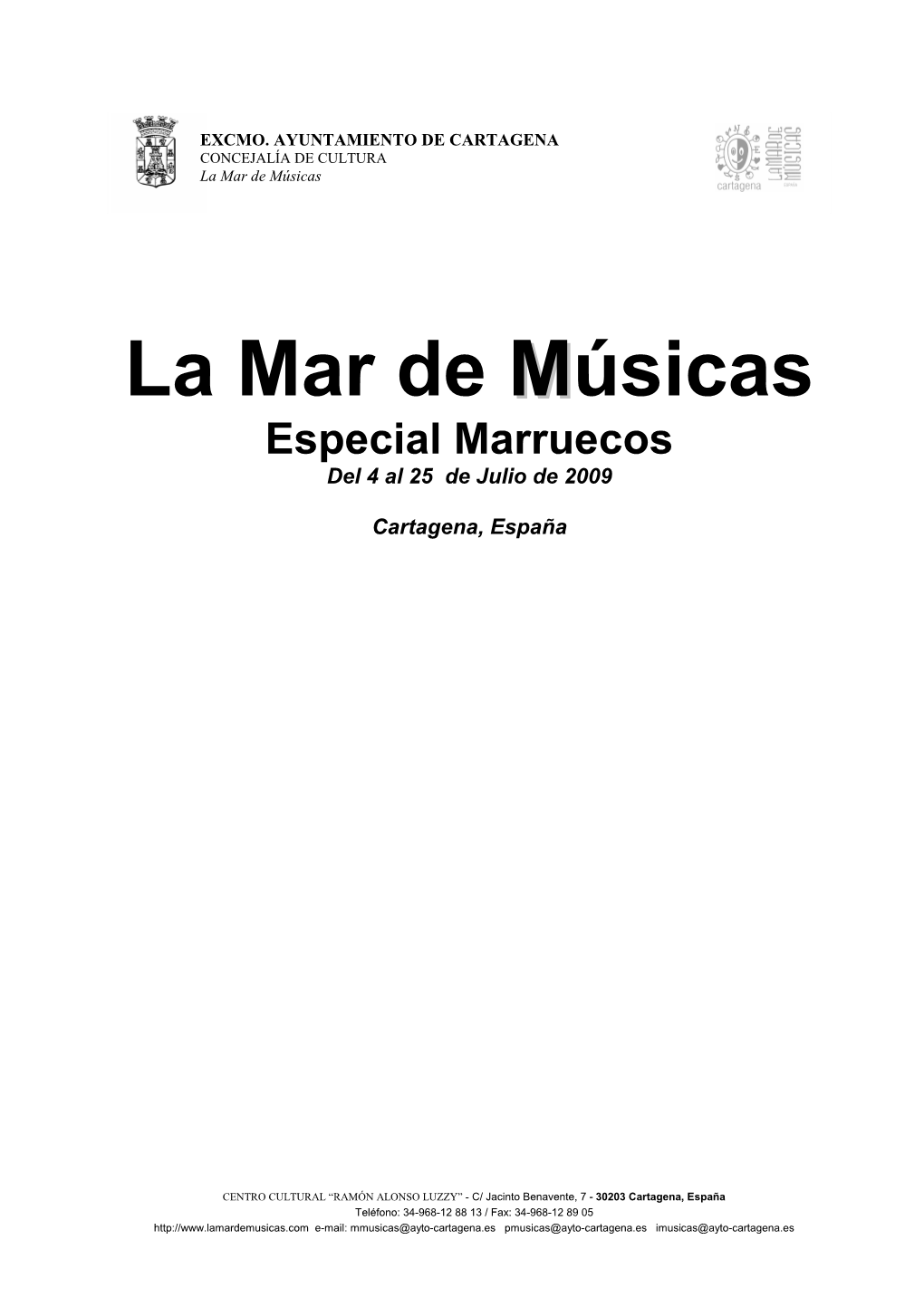 La Mar De Mmúsicas