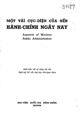 Nhan-Vien Tuy-Thugc Ra't To-Chc Hay Phuc-Vu T6-Chc Ay, Hoan-Thanh Nhfng Muc-Phiau Chung Cua Toan The