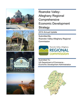 Roanoke Valley- Alleghany Regional Comprehensive Economic Development Strategy