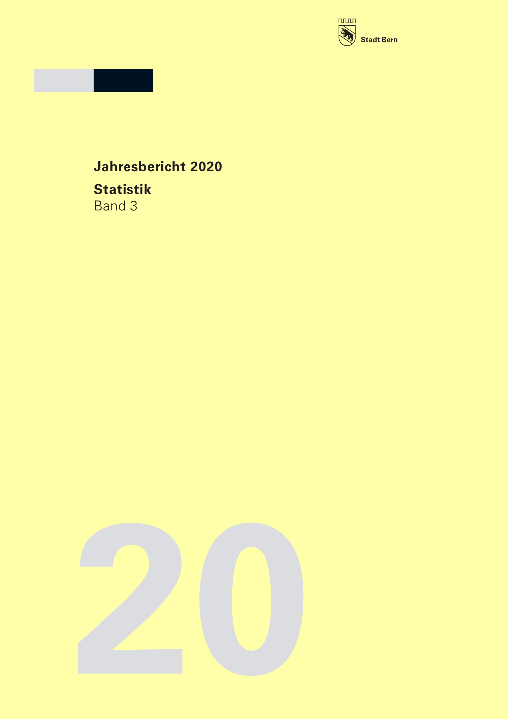 Jahresbericht 2020 Statistik Band 3