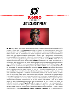 Lee “Scratch” Perry