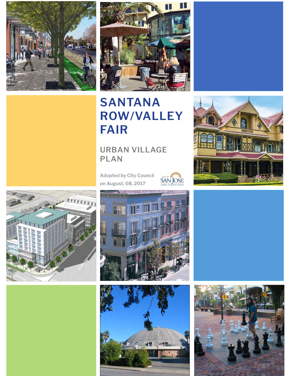 Santana Row Valley Fair Urban Village Plan 1 5