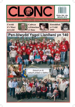 Pen-Blwydd Ysgol Llanllwni Yn 140