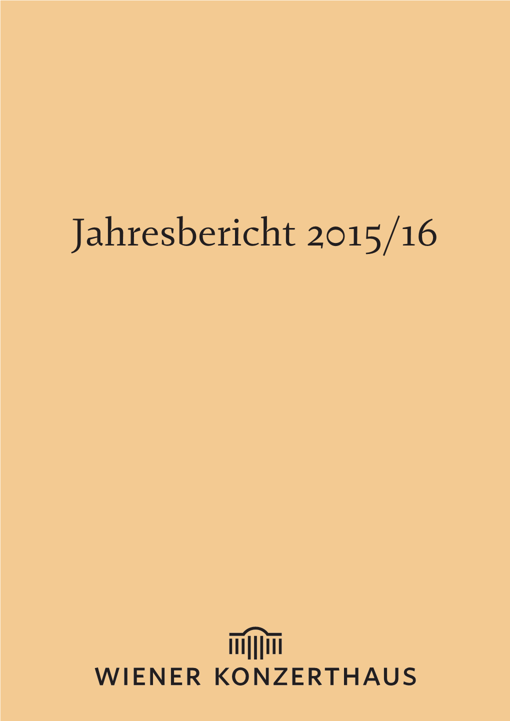 Jahresbericht 2015/16 Jahresbericht 2015/16