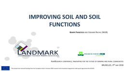 Improving Soil and Soil Functions