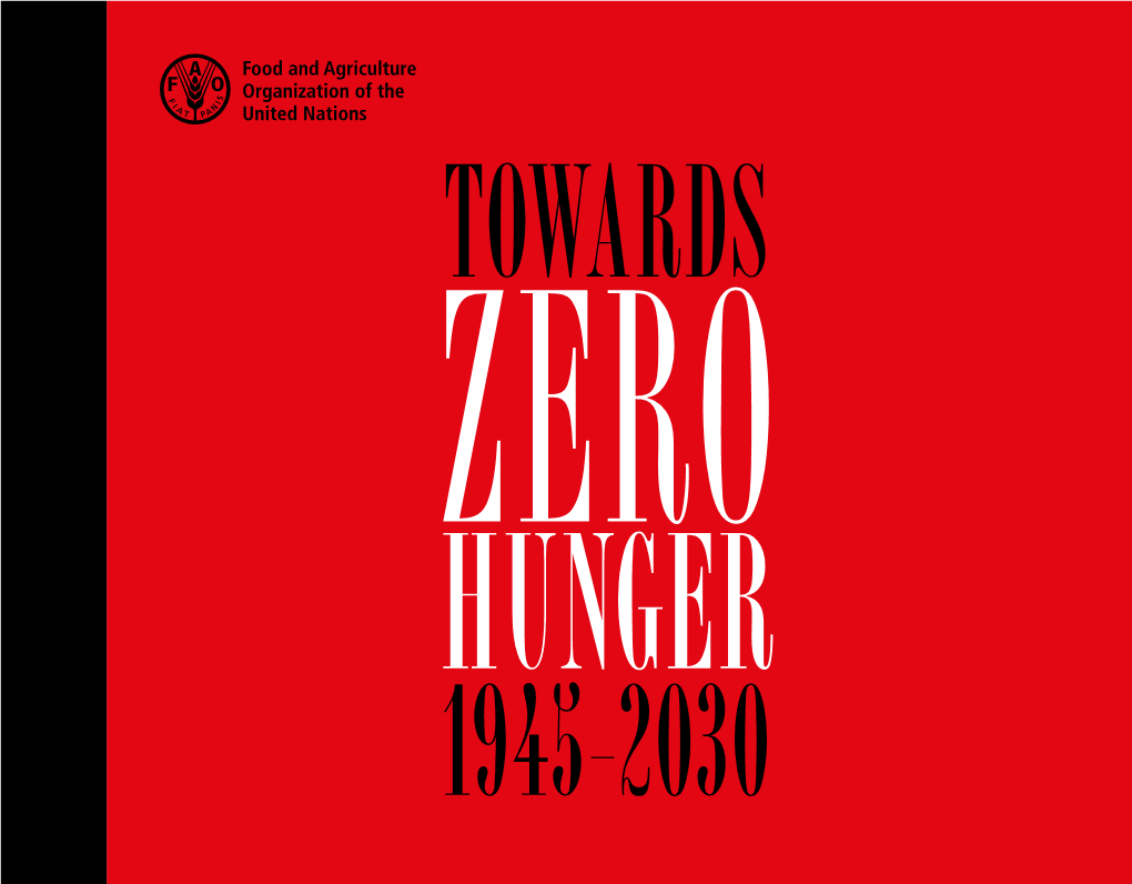 Towards Zero Hunger 1945–2030