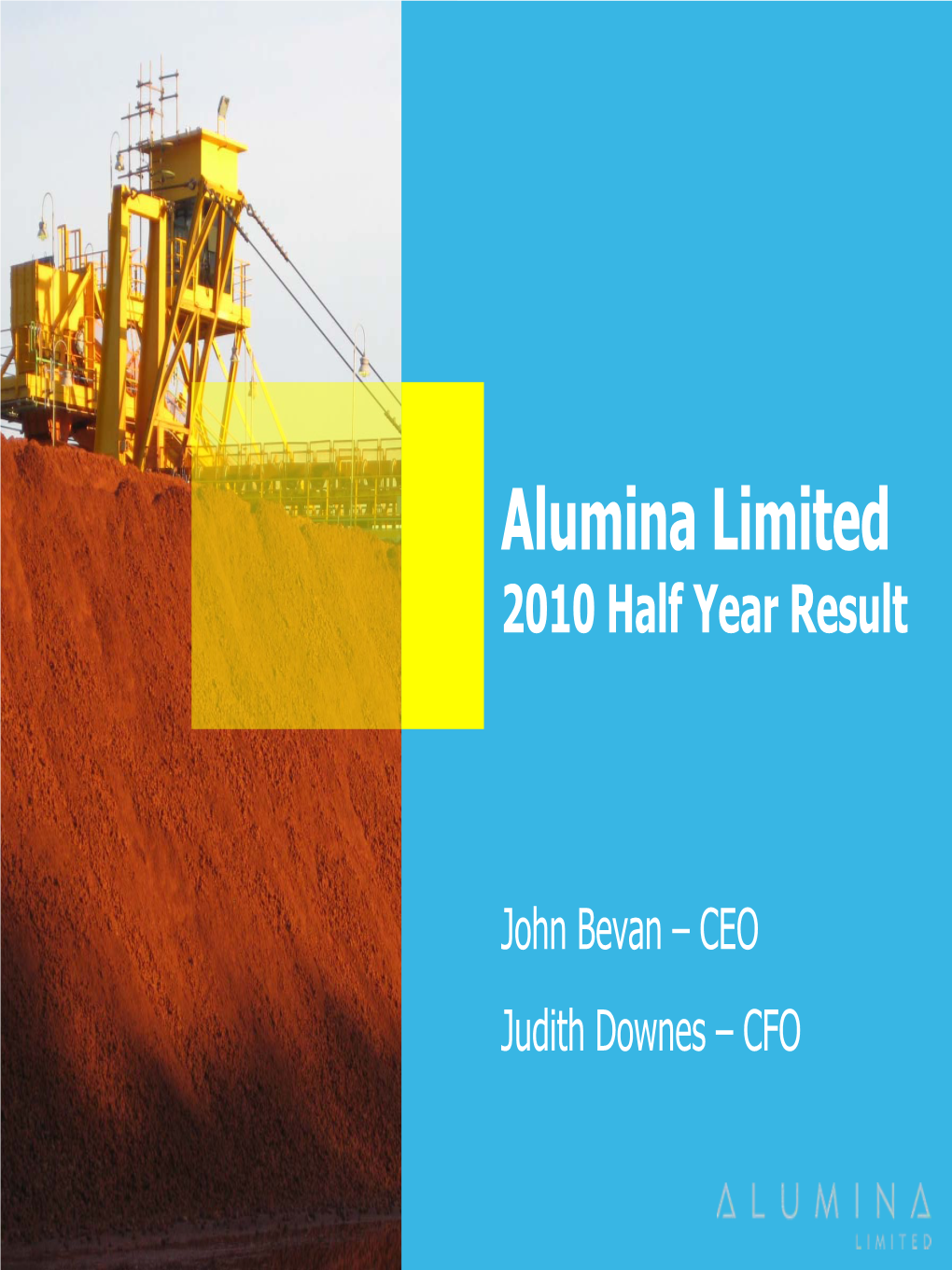 2010 Half Year Results Presentation